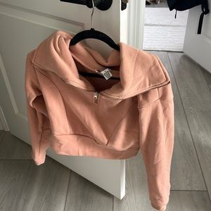 Salmon Colored Sweat Suit